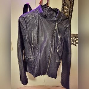 Faux Leather Jacket